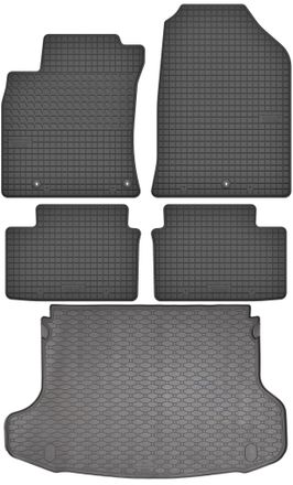 OEM Hyundai I30 Iii Fastback De 2019 (juego) - Alfombrillas De Goma Para Coche + Alfombrilla Para Maletero