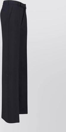 Rick Owens straight trousers with belt loops and buttoned back pocket