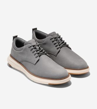 Cole Haan Grand Remix C40424 Oxford Mens Quiet Shade Leather Shoes VER426