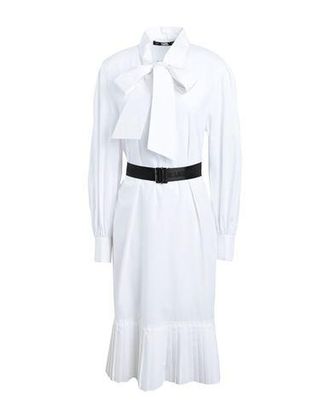 Karl Lagerfeld PLEATED HEM SHIRT DRESS