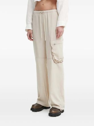 Résumé Pantaloni con ruches - Bianco