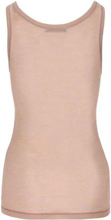 Prada Womens Multicolor Silk Tank Tops