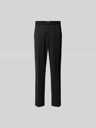 Filippa K Straight Fit Stoffhose mit Woll-Anteil in Black, Gr&ouml;&szlig;e 48