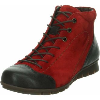 Think Menscha Veterboot - Dames - Schoenen - Rood - Maat: 38 EU Zijde