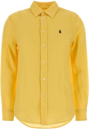 Polo Ralph Lauren Yellow Linen Shirt