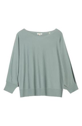 Max Studio Dolman Elbow Sleeve Sweater in Seamist at Nordstrom Rack, Size 2X