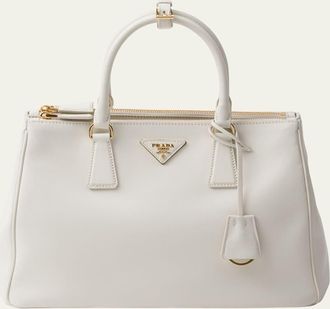 Prada Galleria Large Grain Leather Top-Handle Bag