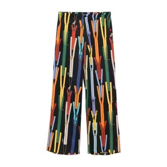 Moschino Donna, Pantaloni, Multicolore, S, new