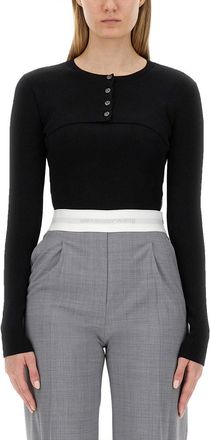 Alexander Wang Cropped Sweater-Donna