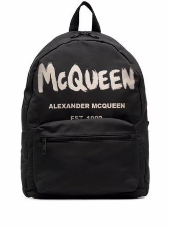 Alexander McQueen Alexander MC Queen Graffiti Metropolitan Rucksack