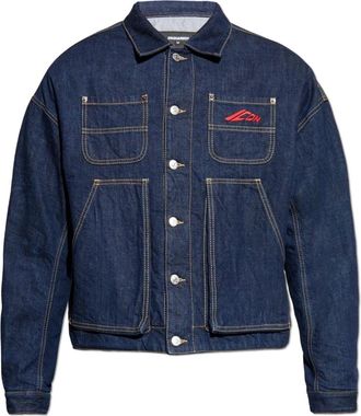 Dsquared2 Denim jas - Heren - Spijkerjassen - Blauw - XL - Denim - Jassen