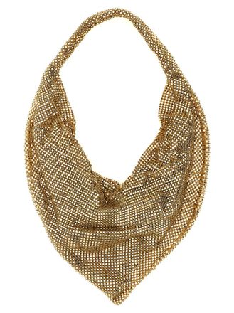 Benedetta Bruzziches Golden Ursula Large Shoulder Bag