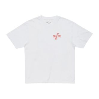 Edwin Sorry Tokyo T-Shirt - Heren - T-shirts - Wit - M - Katoen - Tops