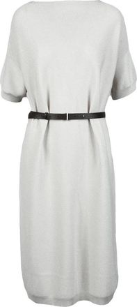 Fabiana Filippi Lam&eacute; Dress - Beige