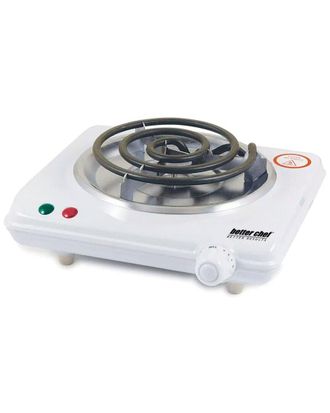 Better Chef Basic Single Burner With White Enamel Finish