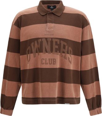 Represent Mens Rugby Polo Owners Club Sienna Cotton Shirts T-shirts And Polos
