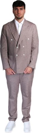 Bharnaba Suits - Heren - Business pakken - Beige - 5XL - Kostuums