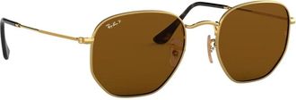 Ray-Ban Herenogen Acetaat Zonnebrillen Collectie - Heren - Zonnebrillen - Geel - 51 MM - Accessoires