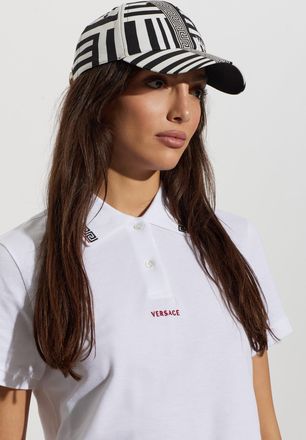 Versace Baseball Cap, Unisex, Black