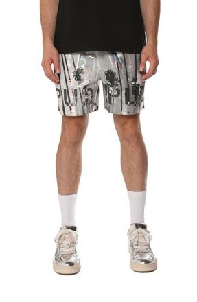 Purple All Around Water Repellent Shorts in Black at Nordstrom, Size Xx-Large