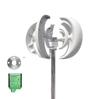 OEM Generador E&oacute;lico De Eje Vertical, Fuente De Energ&iacute;a Renovable, Con Controlador Gratuito, 3000 W, 48 V