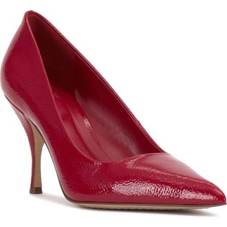 Vince Camuto Paislie Patent Pump in Flame at Nordstrom Rack, Size 7.5
