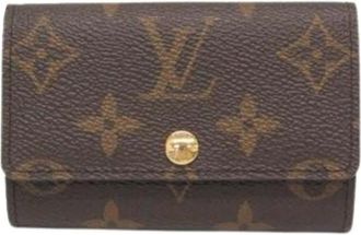 Louis Vuitton Pre-owned Canvas Sleutelhanger - unisex - Vintage Accessoires - Bruin - ONE Size - Vintage