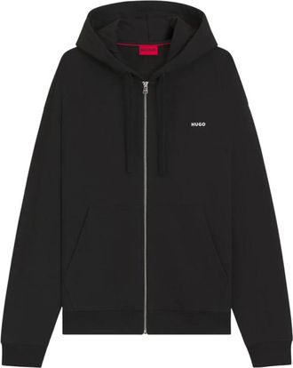 HUGO BOSS Hombre, Sudaderas, Negro, Talla: M