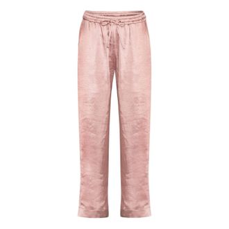 Karmamia Womens Garcia Pant In Peach Rich Satin