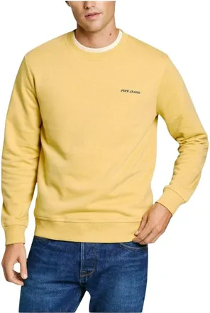 Pepe Jeans London Uomo, Felpe, Giallo, M, new