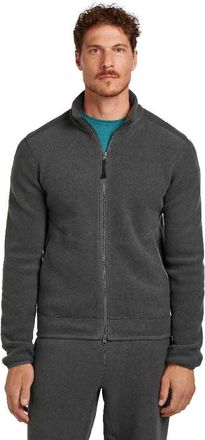 Icebreaker Merino Blend 800 RealFleece Classic Pile Full Zip Sweatshirt L Obsidian