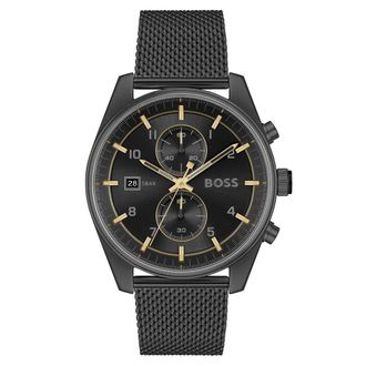 HUGO BOSS Zwarte RVS Dresswatch