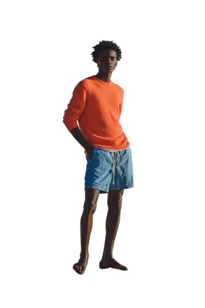 Orlebar Brown Lorca Sweater - Orange