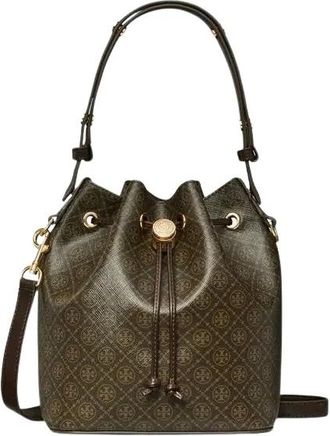 Tory Burch Dames, Tassen, Bruin, Maat: ONE Size Katoen