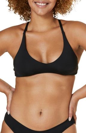 Andie Swim Valencia Bikini Top in Black at Nordstrom, Size Xx-Large