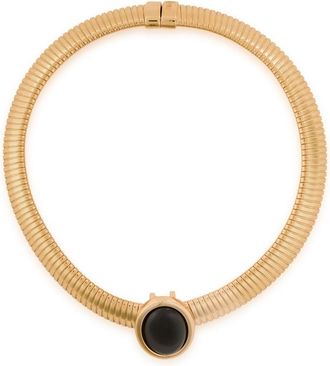 Julietta Opyum 18kt Gold-plated Tubogas Necklace - One Size