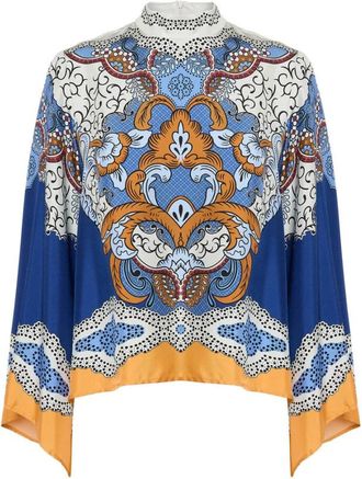 La DoubleJ Make An Exit Top - Dames - Blouses - Veelkleurig - S - Overhemden
