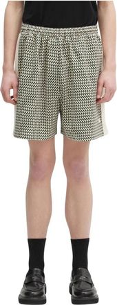Wales Bonner Power Shorts - Heren - Korte Broeken - Veelkleurig - 2XL - Katoen - Korte Broeken