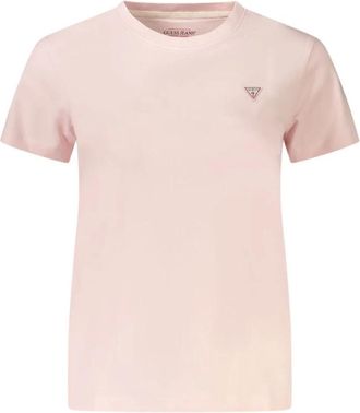 Guess Mujer, Camisetas, Rosa, Talla: L