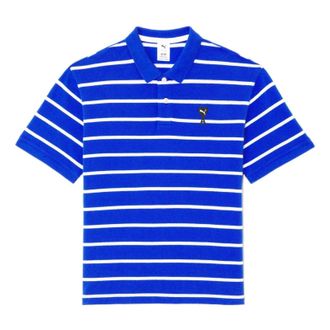 Puma X AMI Short Sleeve Polo Shirt Blue 534067-93