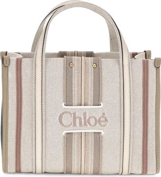 Chlo&eacute; Woody Loop kleine canvas draagtas