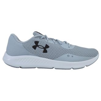 Under Armour Charged Pursuit 3 Textile Mens Low Top Trainers - Grey Grey - Size:UK 10.5