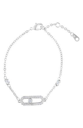 Adornia Pavé Chain Bracelet in Silver at Nordstrom Rack