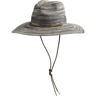 Brixton Mitch Packable Sun Hat in Brown at Nordstrom, Size Small