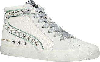 Vintage Havana Gadol High 17 Leather & Suede-Trim Sneaker