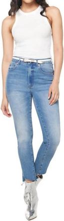 Articles of Society Jones High Rise Jean In Oasis
