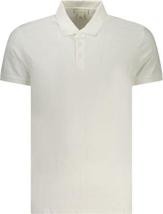 Calvin Klein Bianco Katoenen Heren Polo