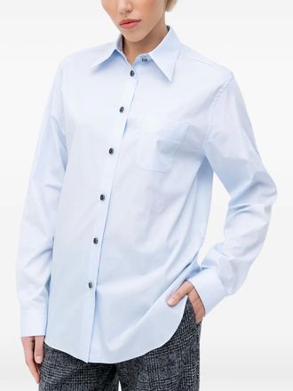 N&deg;21 patch-pocket shirt - women - Fabric - L - Blue