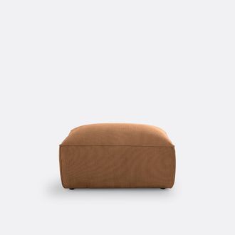 La Redoute Interieurs Modulaire poef in geribd fluweel, Seven