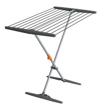 Juwel Tendedero Juwel Superdry Basic (con Tendederos, Longitud De Secado 11 M, Color Gris, Aluminio, Para Ba&ntilde;o + Balc&oacute;n) 40805